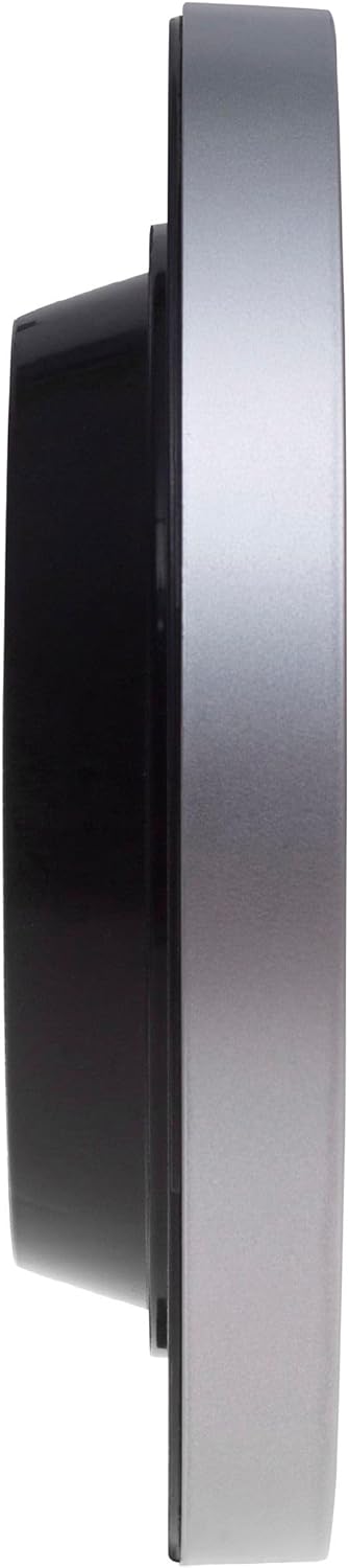 Maul Wanduhr MAULrun Ø 25 cm | stilvolle Funkuhr mit automatischer Zeiteinstellung | ideal für Wohnz