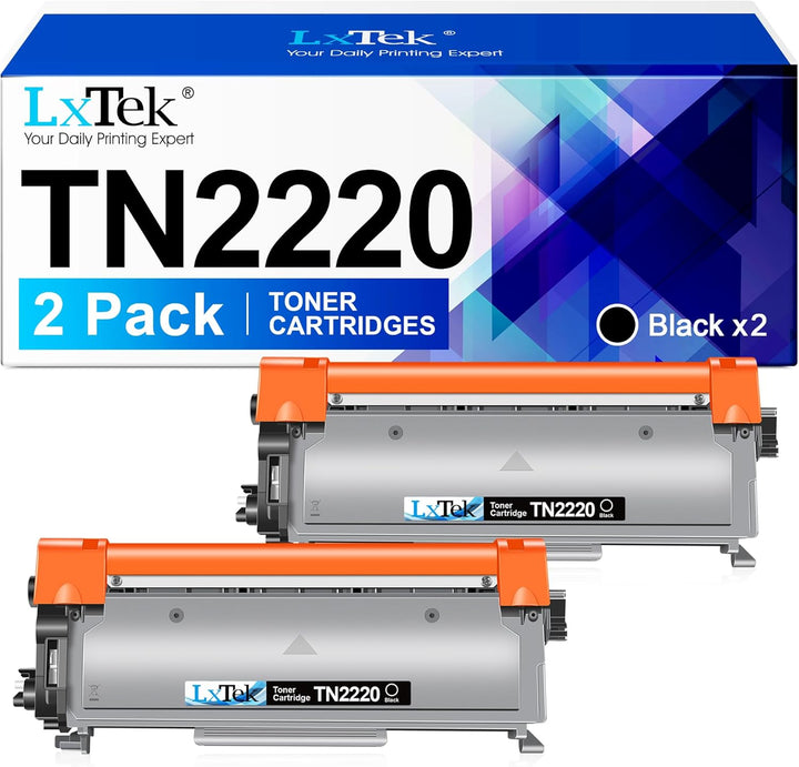 LxTek Toner TN2220 TN 2220 Kompatibel für Brother TN2220 TN-2010 für Brother MFC-7360N MFC-7460DN MF