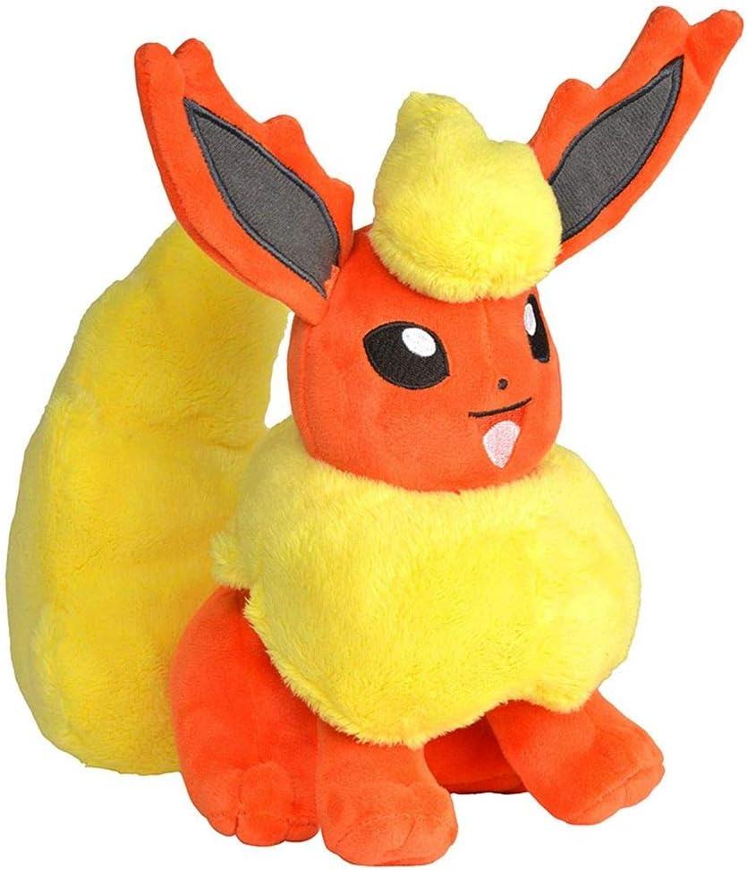 Auswahl Pokemon Plüsch-Figuren | 20 cm Plüsch-Tier | Stofftier | Kuscheltier, Plüsch:Feurigel Flamar