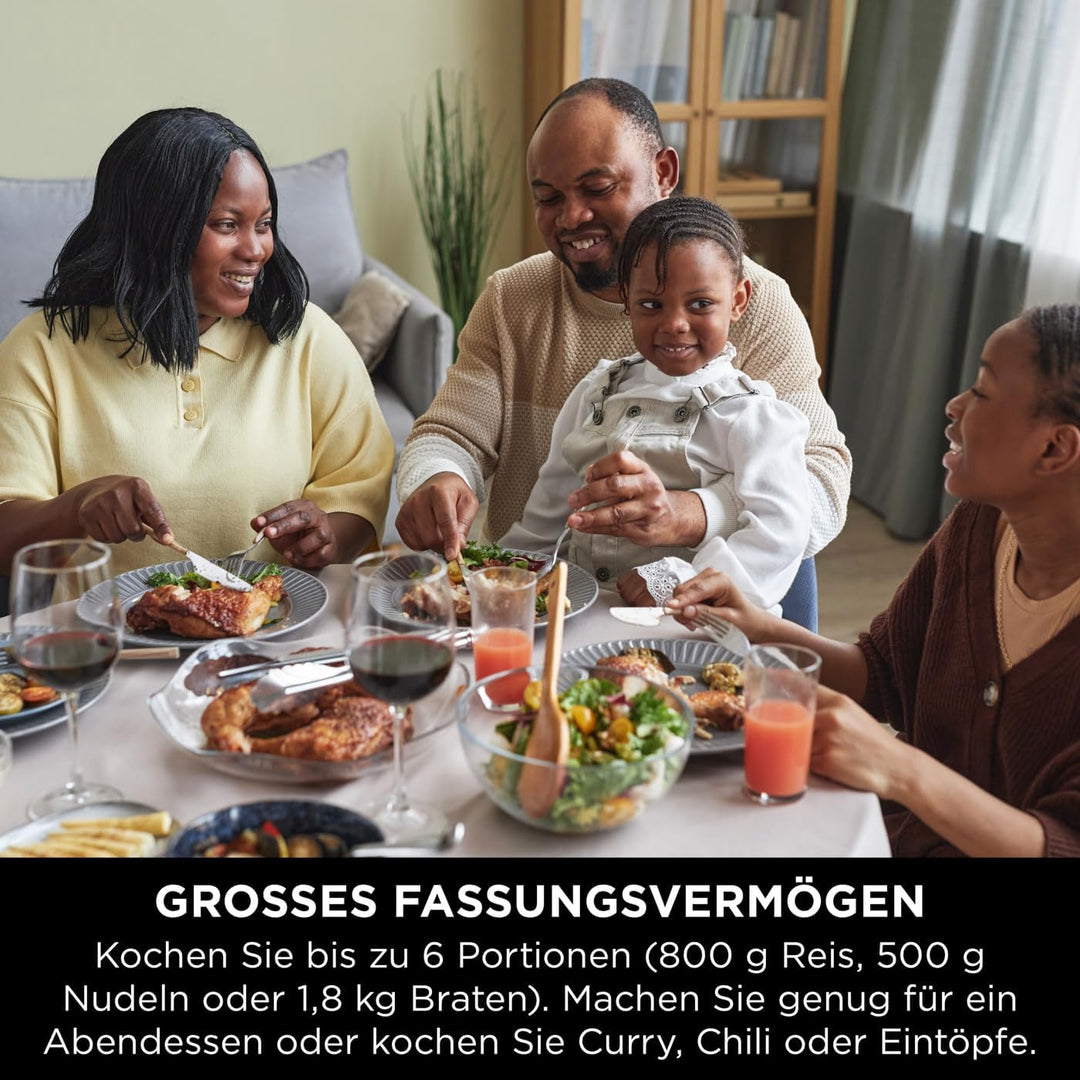Ninja Foodi PossibleCooker, 6 L Slow Cooker und Reiskocher, vielseitige 8-in-1-Funktionen, nachtblau