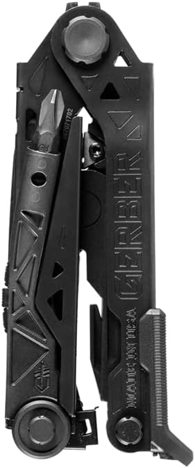 Gerber Multi-Tool mit Gürtel-Clip, Center-Drive, Einhandöffnung, 14 Funktionen und Nylon-Scheide (Mo