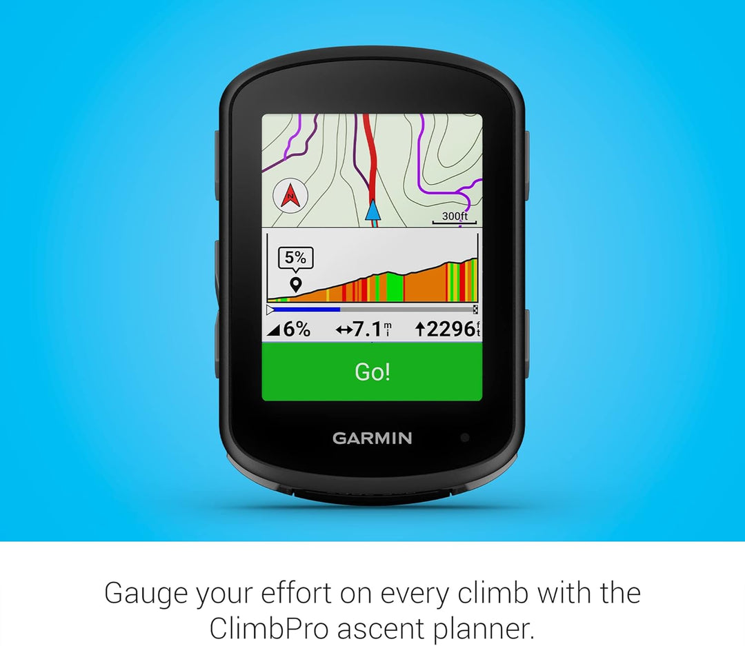 Garmin Edge 540, kompakter GPS-Fahrradcomputer mit Tastensteuerung, gezieltem adaptivem Coaching, fo