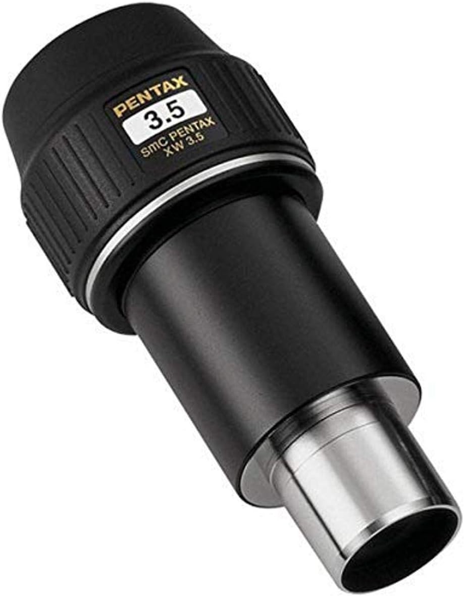 Pentax 3.5mm 1.25" 70° XW Eyepiece. The ultimate companion for Telescopes and Spotting Scopes 3.5x,
