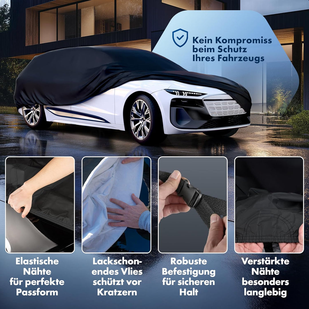 Walser Abdeckplane Auto All Weather, Abdeckplane wasserdicht, 100% wetterfeste Auto Abdeckplane, Aut