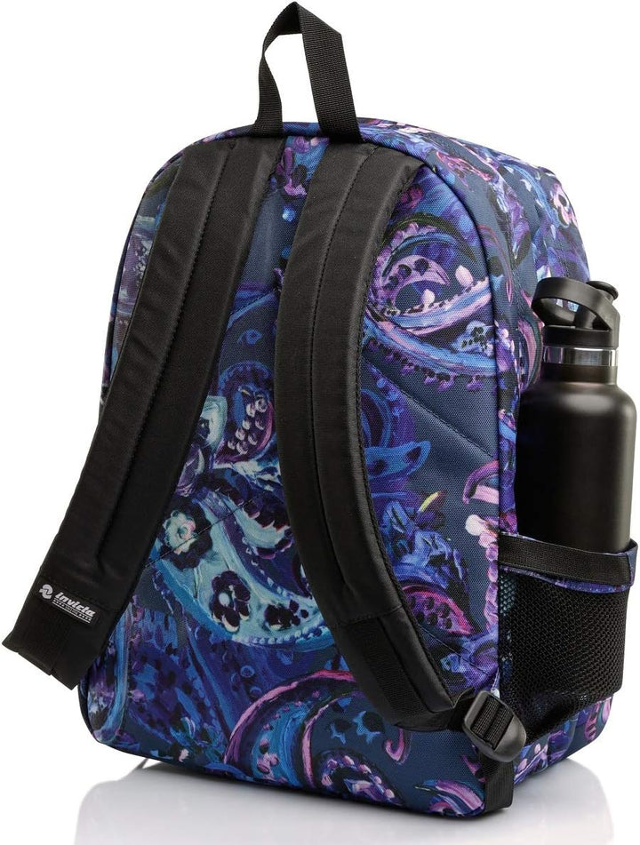 Invicta Rucksack aus nachhaltigem Stoff, Backpack mit Trinkflaschenfach, Laptopfach, Extra Platz - 3