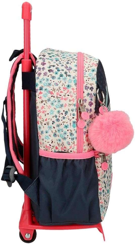 Enso Travel Time Vorschulrucksack, anpassbar, Blau, 25 x 32 x 12 cm, Polyester, 9,6 l Rucksack 32, R