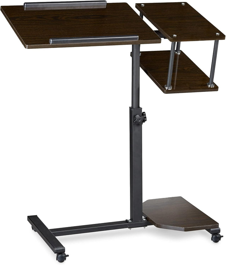 Relaxdays Laptoptisch höhenverstellbar XL HBT: 100 x 77 x 40 cm Grosser Notebook Tisch als Sofatisch