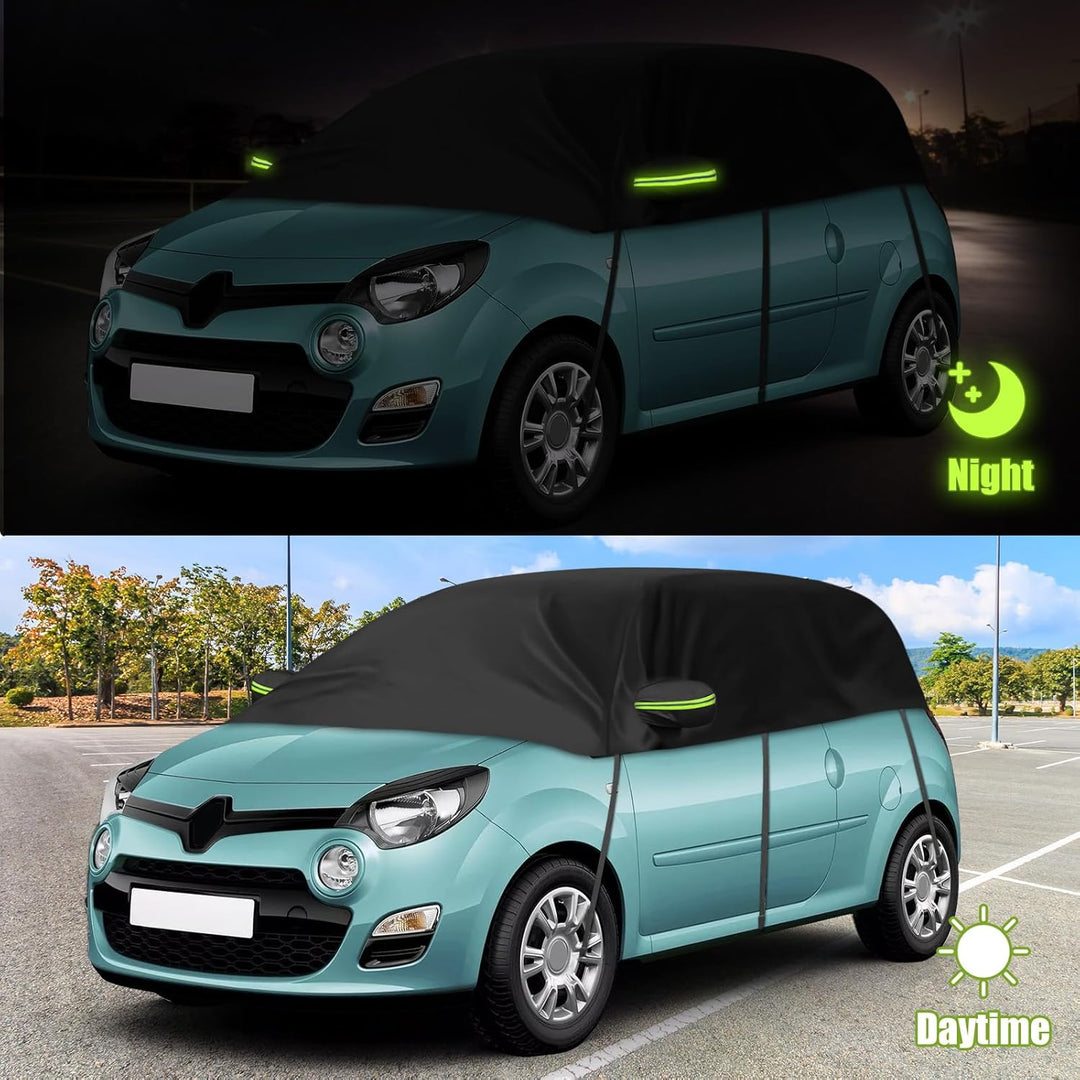 Halbe Autoabdeckung Ersatz für Renault Twingo 1993-2024, Softtop Dachschutz Autoabdeckung Wasserdich