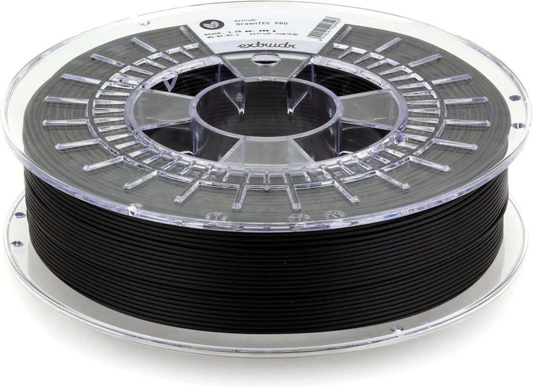 extrudr® BDP ø1.75mm (0.8kg) Greentec PRO 'SCHWARZ' - erdölfreies BIO-Filament! Biologisch vollständ