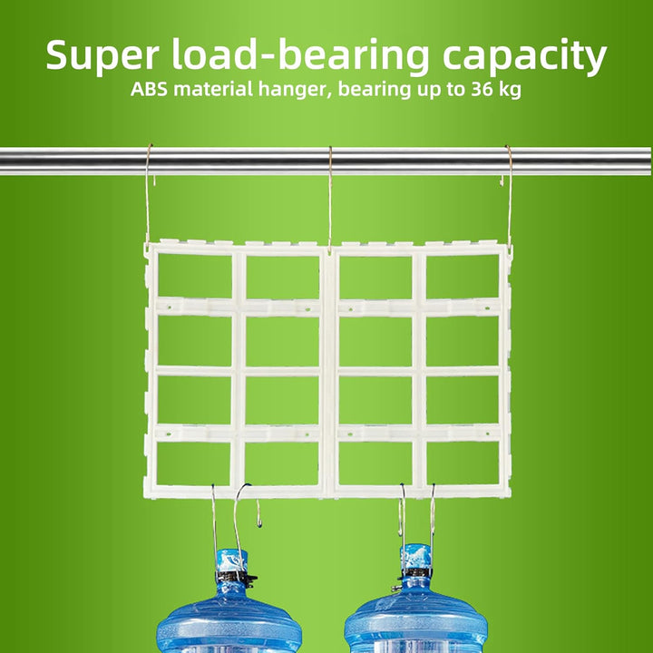 CEIEVER Hängende vertikale Wand Pflanze, Vertikaler Garten Pflanzenwand mit 8 Taschen Platzsparende