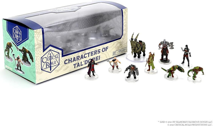 WizKids/NECA 67549 Zubehör Figuren von Tal'Dorei Set 1, Figuren von Tal'Dorei Set 1