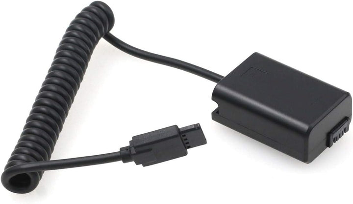 HangTon NP-FW50 DC-Koppler Dummy-Akku-Netzteil für DJI Ronin-S an Sony A7 A7II A7S A7SII A7R A7RII A