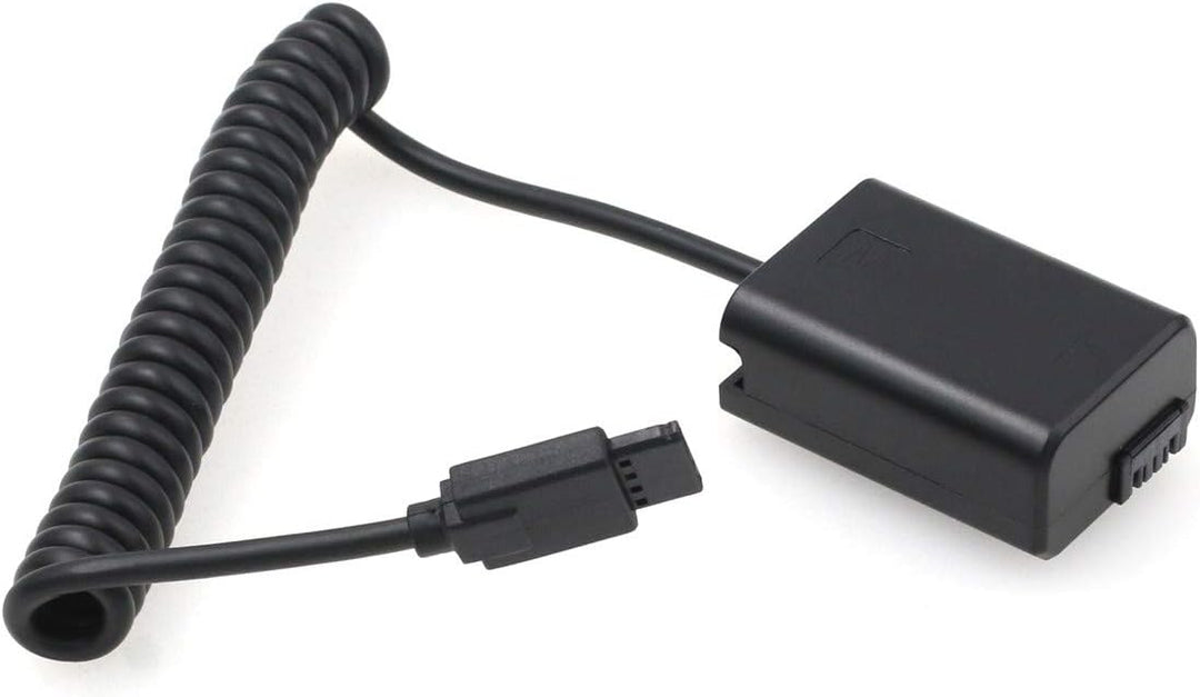 HangTon NP-FW50 DC-Koppler Dummy-Akku-Netzteil für DJI Ronin-S an Sony A7 A7II A7S A7SII A7R A7RII A