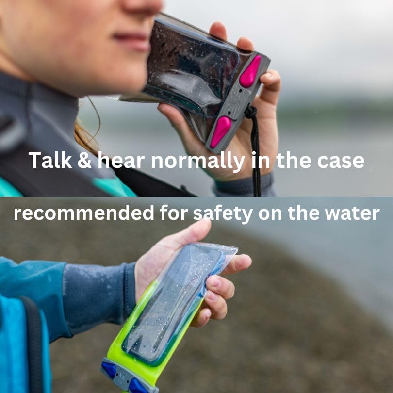 Aquapac wasserdichte Handyhülle zum Schwimmen, Kajakfahren, Segeln – Unterwasser-Kunststoff-Tragetas