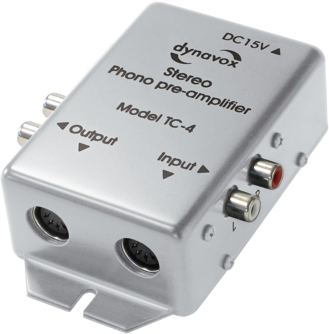 Dynavox TC-4 Phonovorverstärker silber
