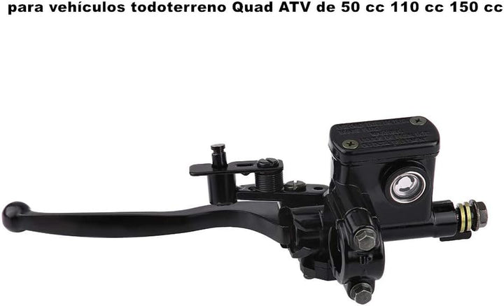 Hauptbremszylinder 7/8 "22mm Quad ATV vorne links Bremspumpe, universelle linke Bremskupplung Hauptb