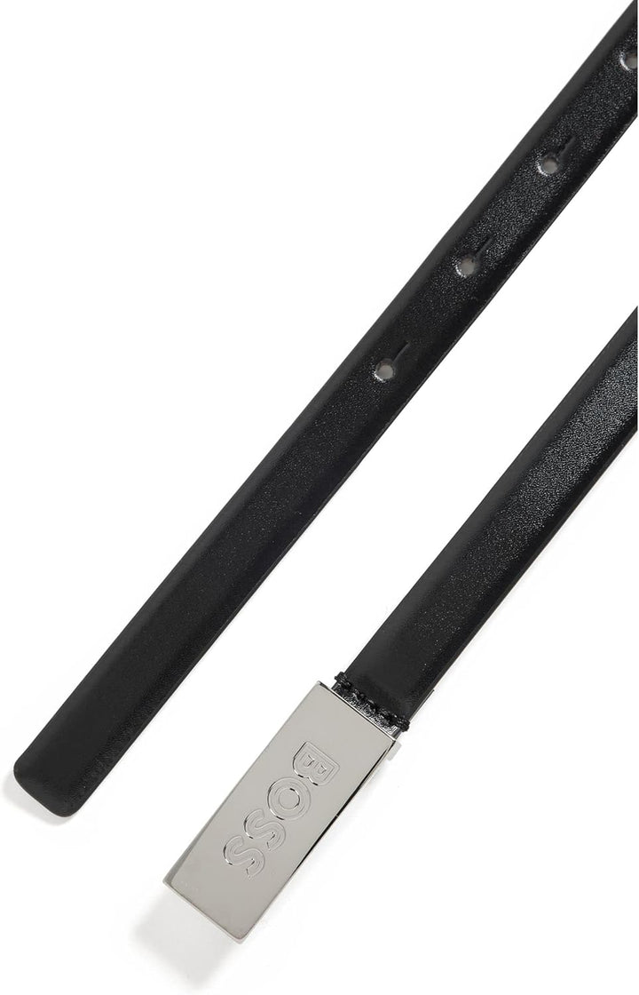 BOSS Damen Amber Belt 1,5cm Gürtel, Black2, 75