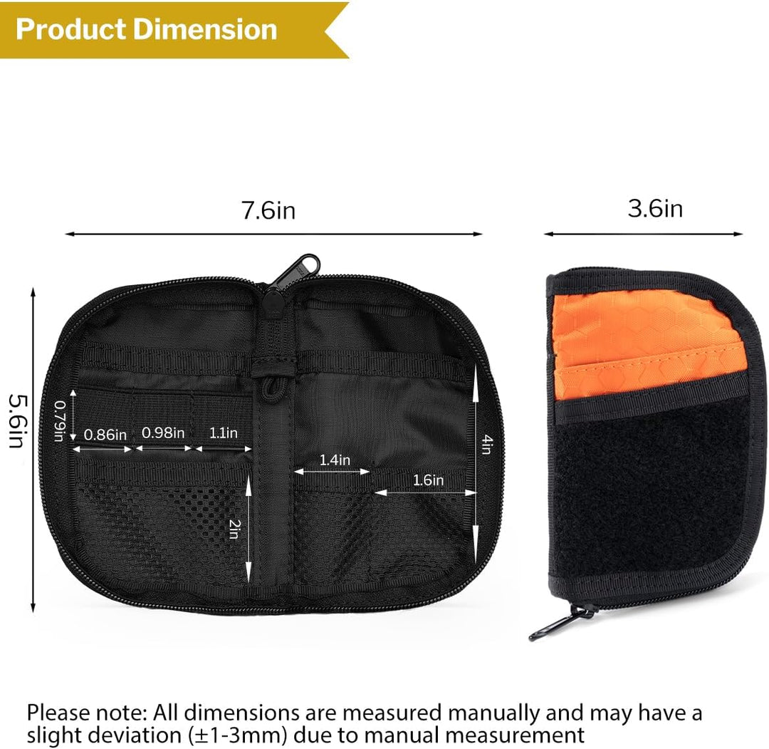 VIPERADE VE10 EDC Multitool Pouch Organizer Multifonction Durable Nylon Tool Pocket Pouch Tools Sche