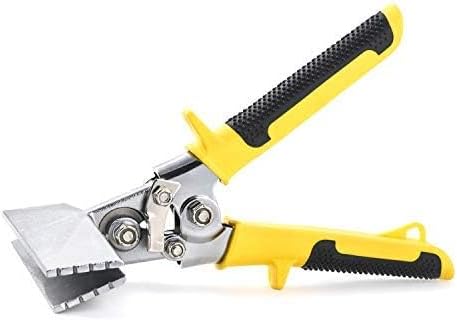 QWORK® 15cm Blechbiegezange mit Komfortgriff,Falzzange,gerades Metall Biegezangenwerkzeug, 15cm