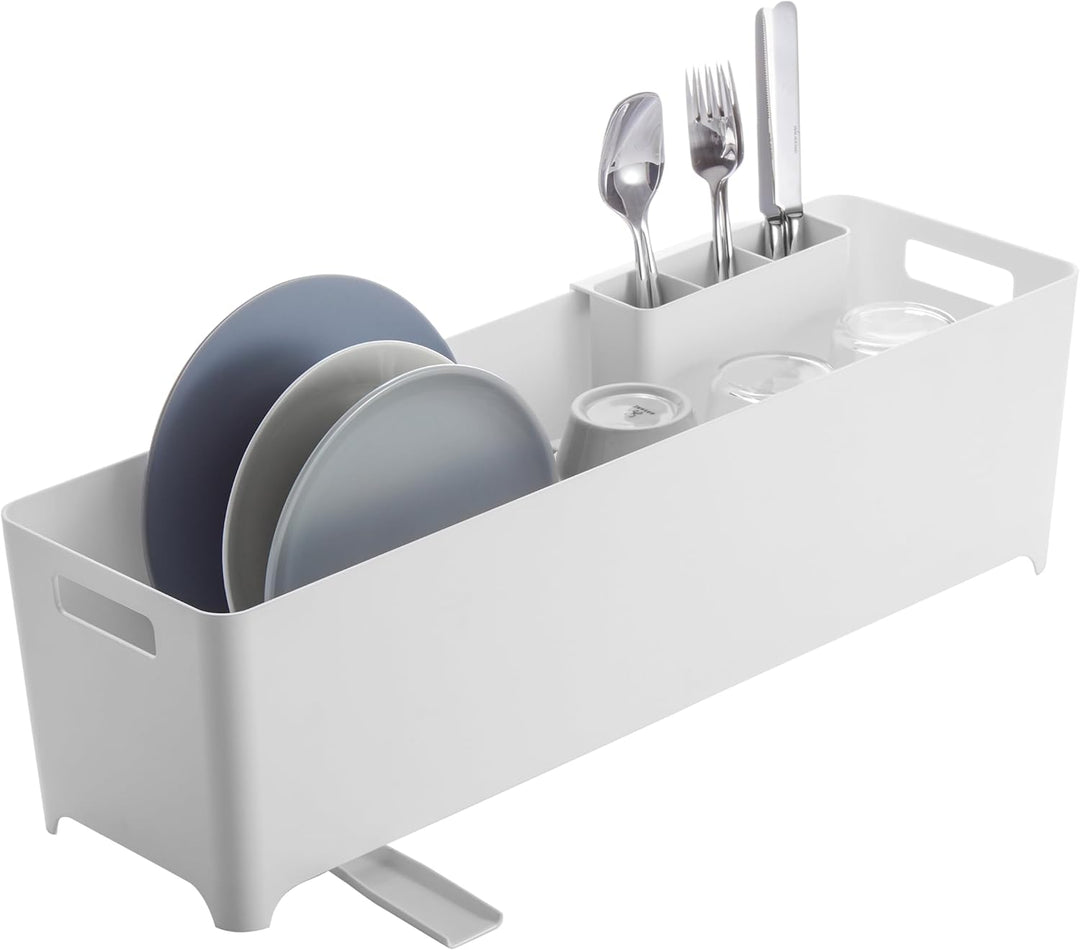 Slim dish drainer basket - Tower - white One Size Weiss, One Size Weiss