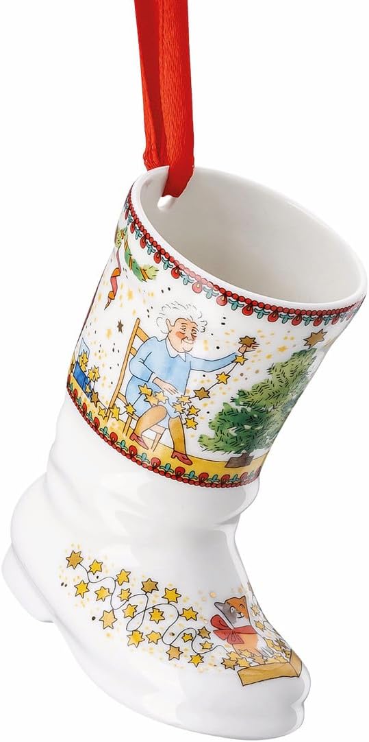 Hutschenreuther Porzellanstiefel Weihnachtsstiefel 2024