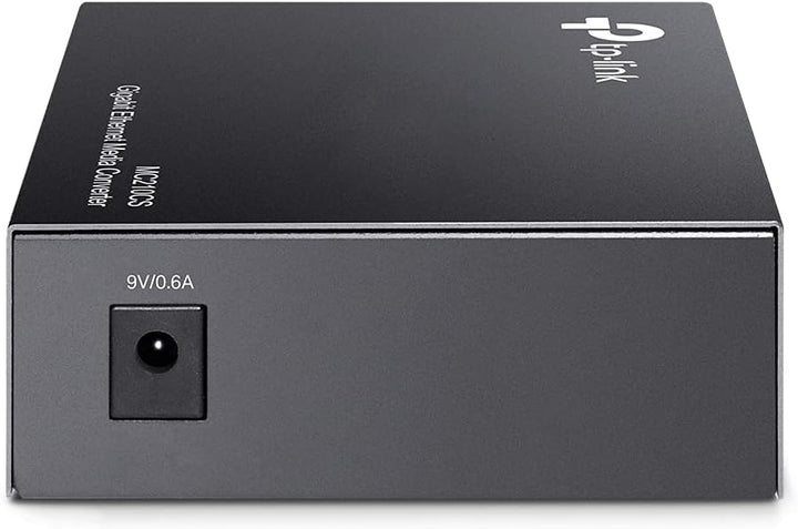 TP-Link Gigabit Single-Mode Media Converter, Complies with IEEE 802.3ab and IEEE 802.3z Extends Fibe