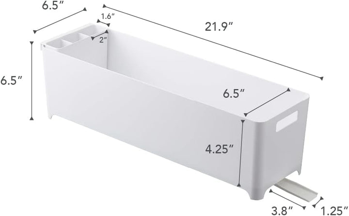 Slim dish drainer basket - Tower - white One Size Weiss, One Size Weiss