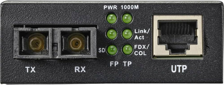 Renkforce RF-4581874 CAT 6, SC Duplex Netzwerk-Medienkonverter 1000 MBit/s