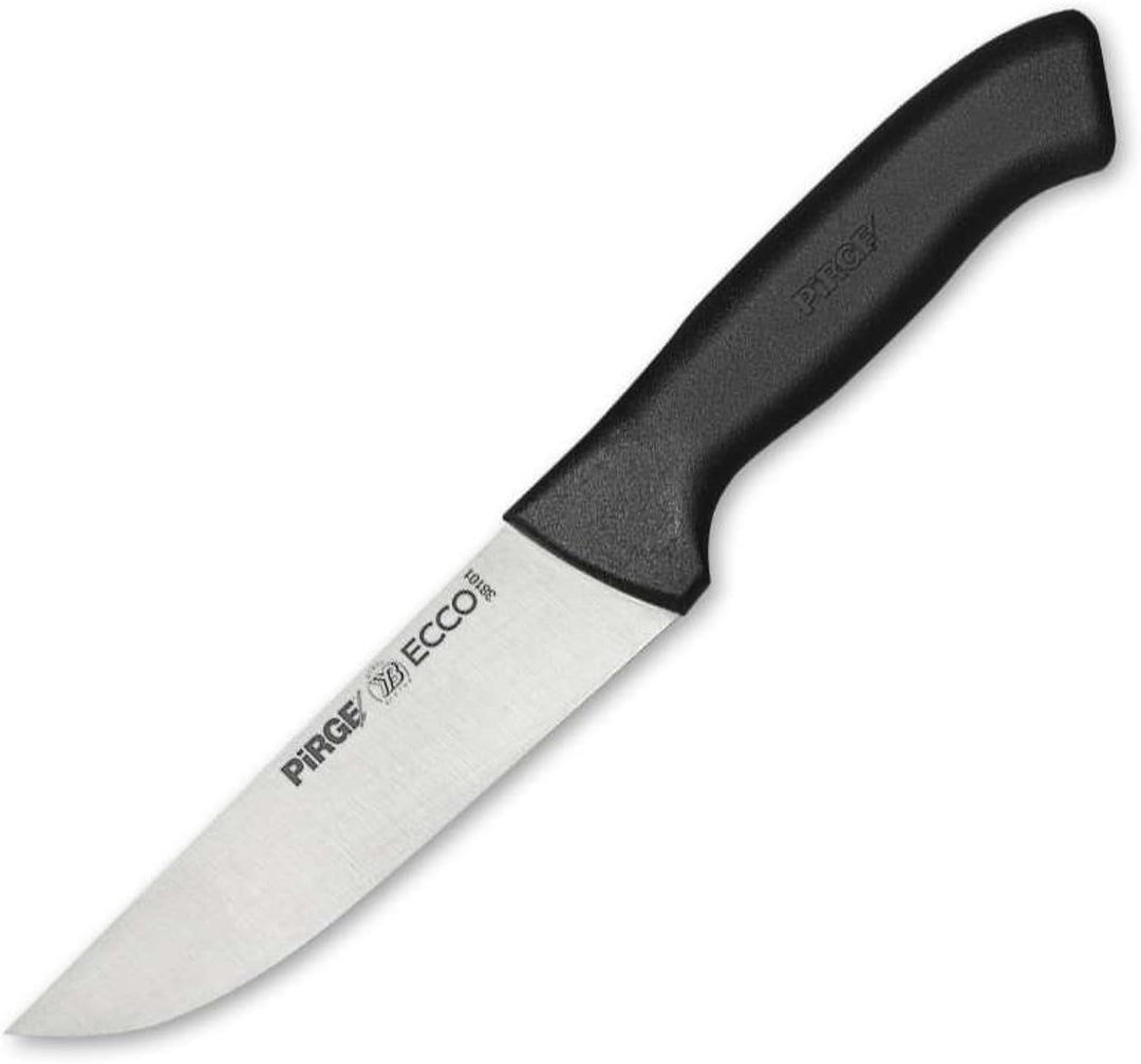 Pirge Ecco Metzgermesser 14,5 cm Schwarz Schlachtermesser - Fleischermesser - Stechmesser - Exzellen