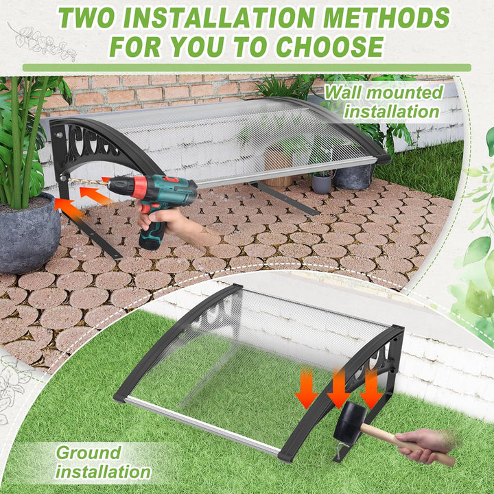 UISEBRT Mähroboter Garage Carport für Rasenmäher Roboter, Überdachung Carport Bausatz für Rasenrobot