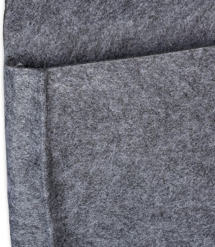 Relaxdays Hängeorganizer, 2er Set, 4 Fächer, 2 Haken, HxB: 65 x 30 cm, Bad, Flur, Büro, Organizer zu