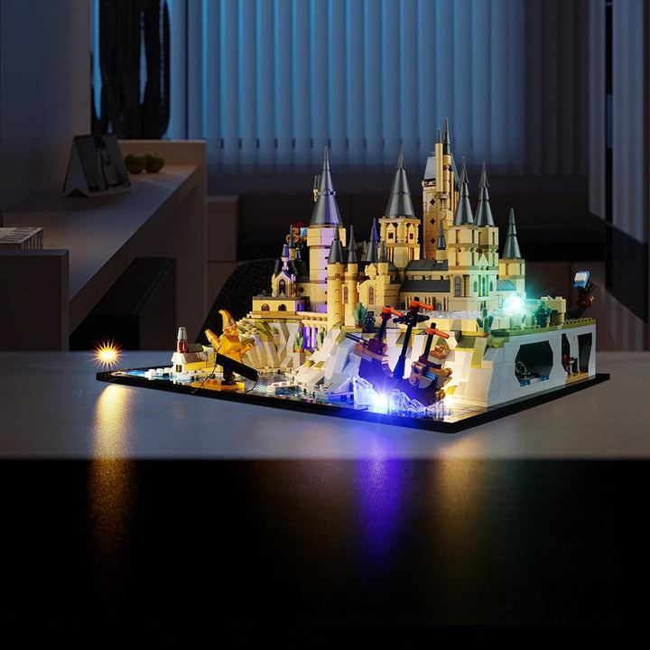 cooldac Led Licht Kit für Lego 76419 Harry Potter Schloss Hogwarts Set(Nur Beleuchtung, Kein Lego),