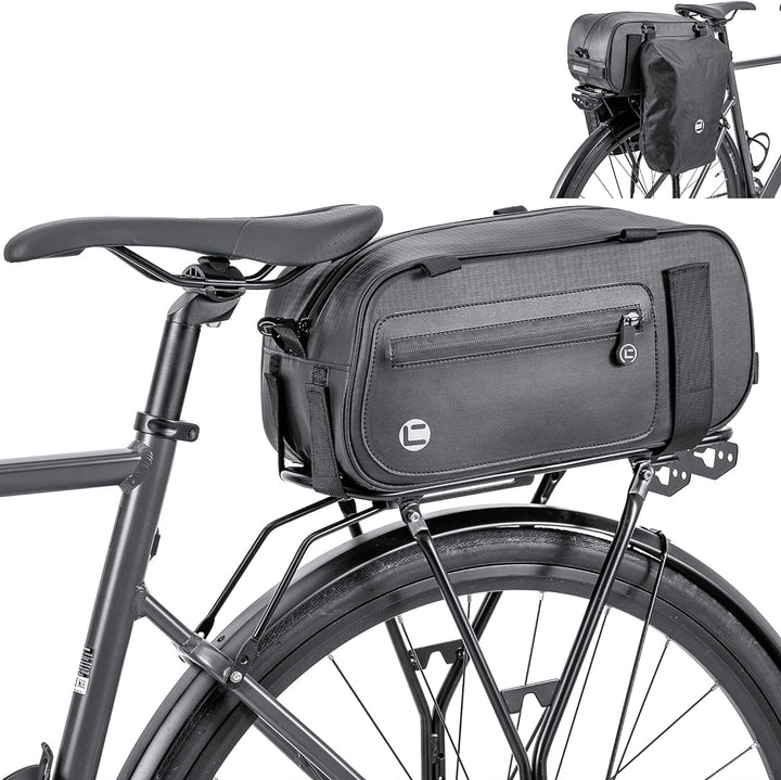 HOMPER Fahrrad Gepäckträgertasche 26 L wasserdichte Fahrradtasche für Gepäckträger, Multifunktionale