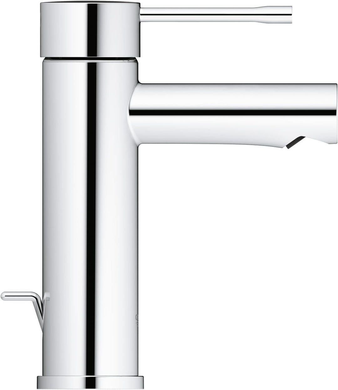 GROHE Essence - Einhand-Waschtischarmatur (wassersparend, mit Zugstange, S-Size), chrom, 32898001 St