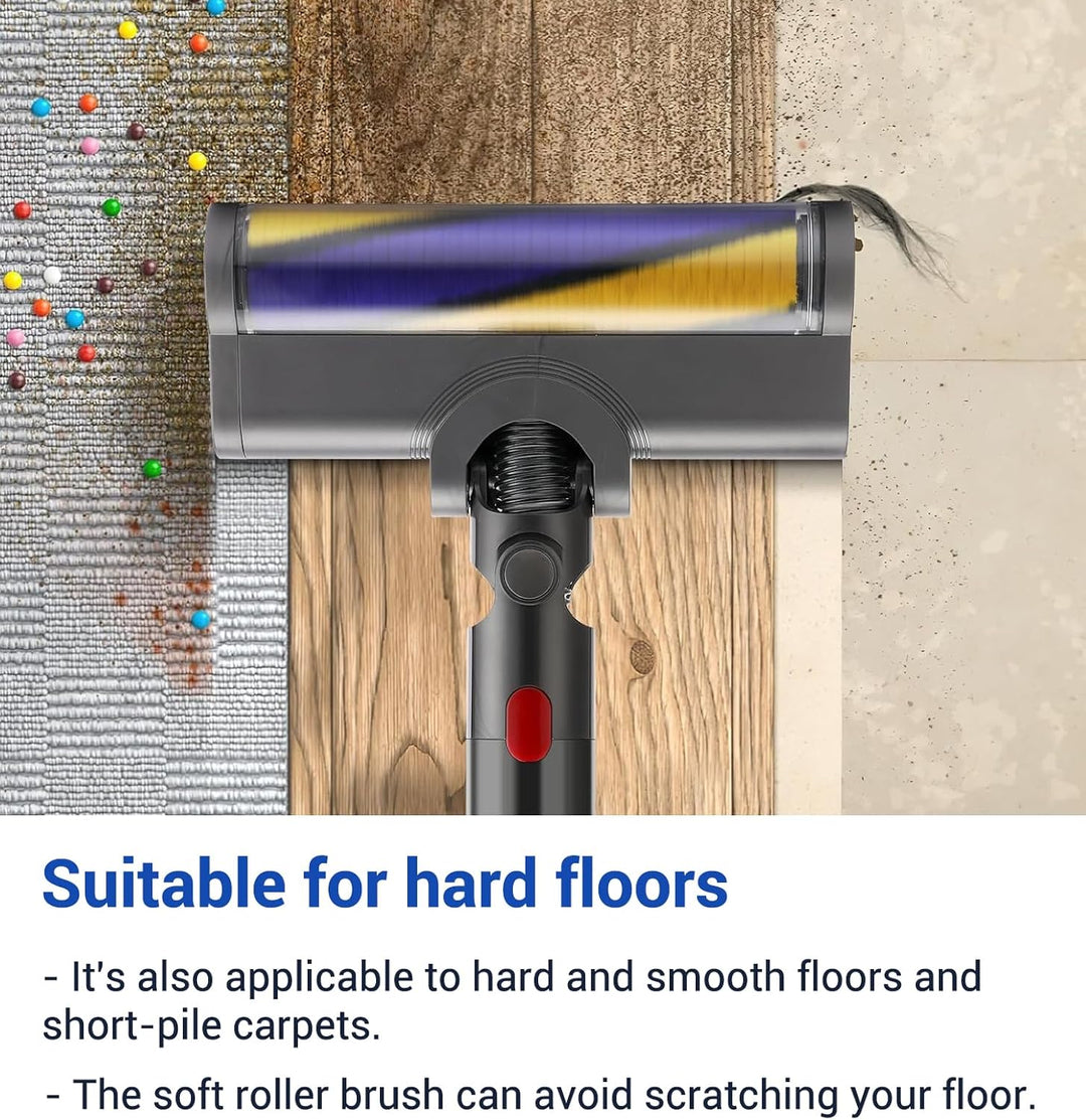 Bürste Ersatzteile mit Staubdetektionsfunktion kompatibel für Dyson Staubsauger V7, V8, V10, V11, V1