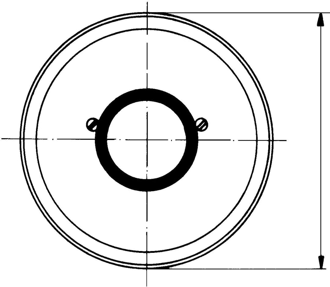 GROHE Rosette (Ø170), chrom, 46062000