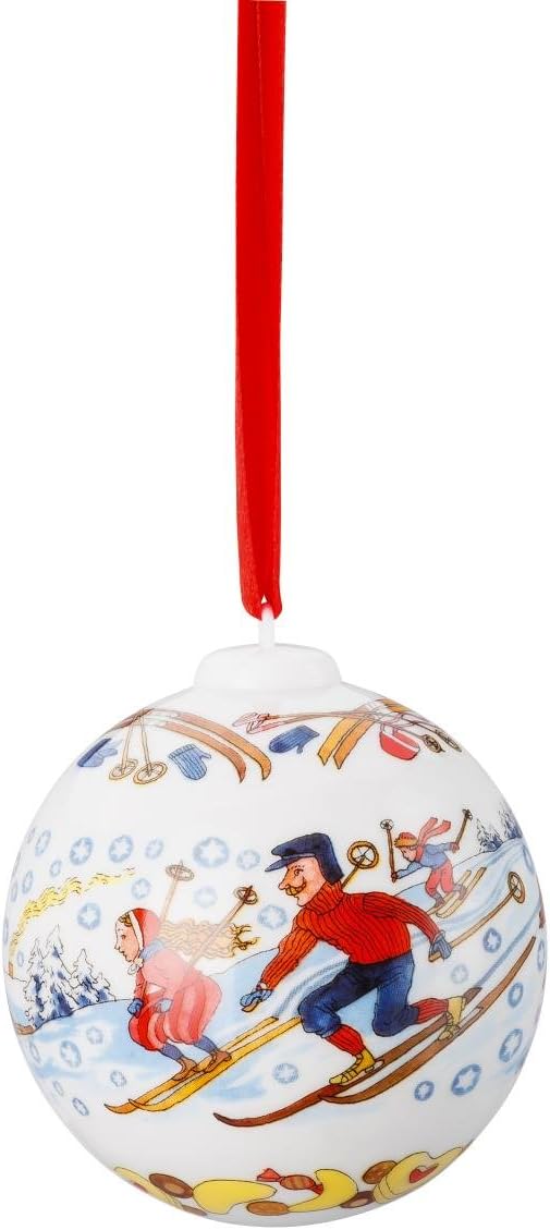 Hutschenreuther Porzellan Weihnachts Glocke 2018 und Weihnachts Kugel 2018