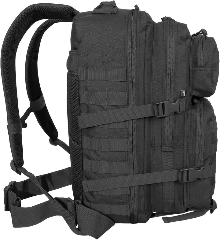 bw-online-shop US Cooper Assault Rucksack Medium - 25 Liter Schwarz, Medium - 25 Liter Schwarz