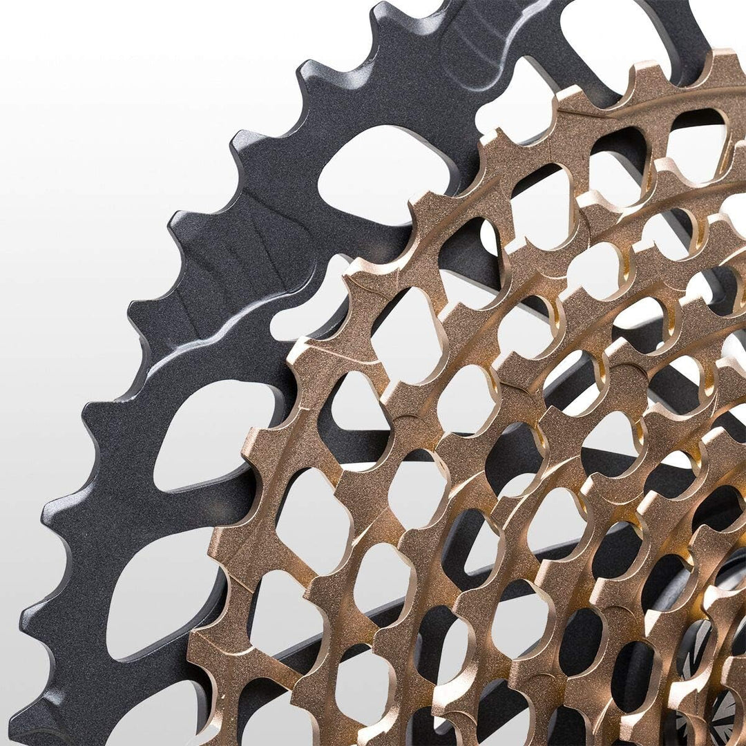 Sram MTB-Kassette XG-1299 XX1 Eagle 12-Fach, Gold, 10-52 Zähne Braun 12-fach, Braun 12-fach