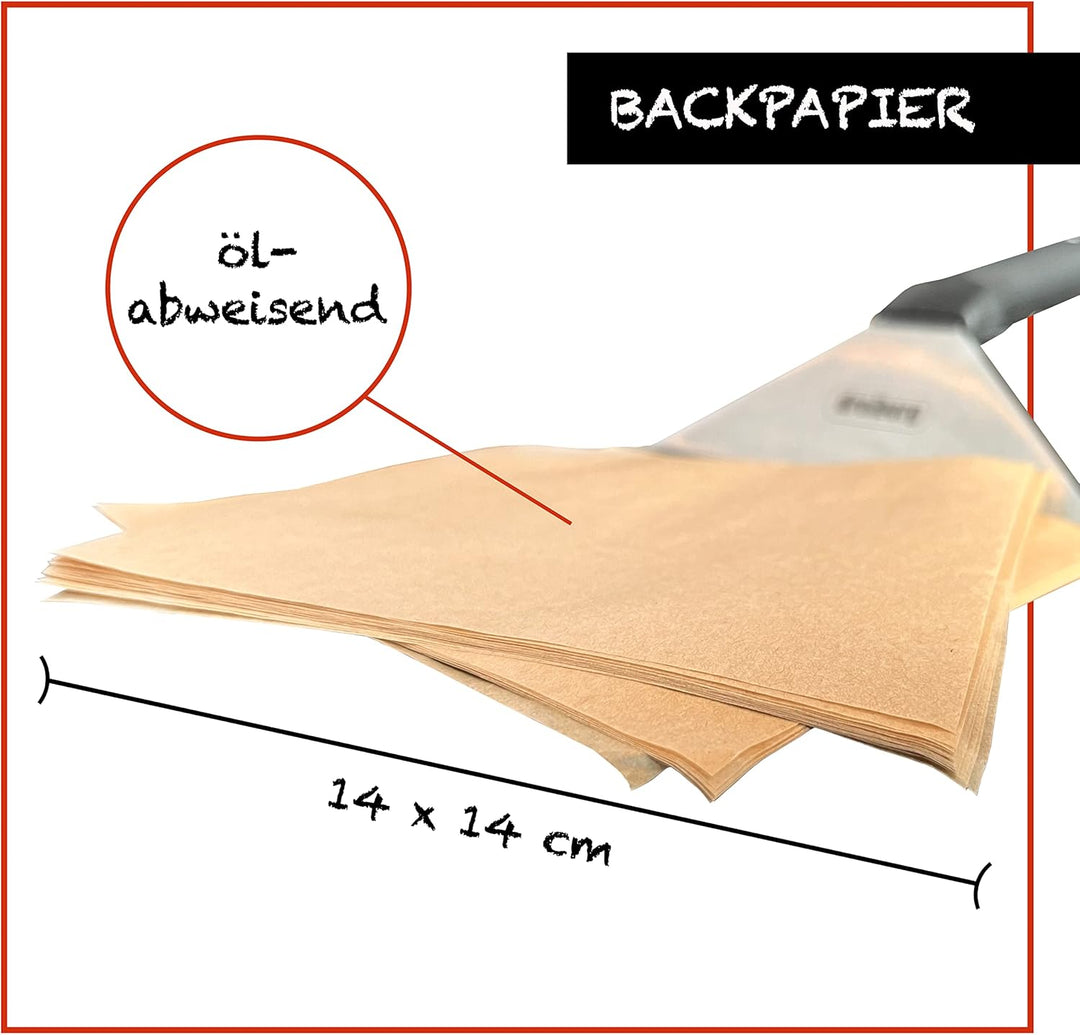 DREIBERG® XXL Grillspachtel Set aus Edelstahl – Grill Pfannenwender für Smash Burger. Das perfekte P