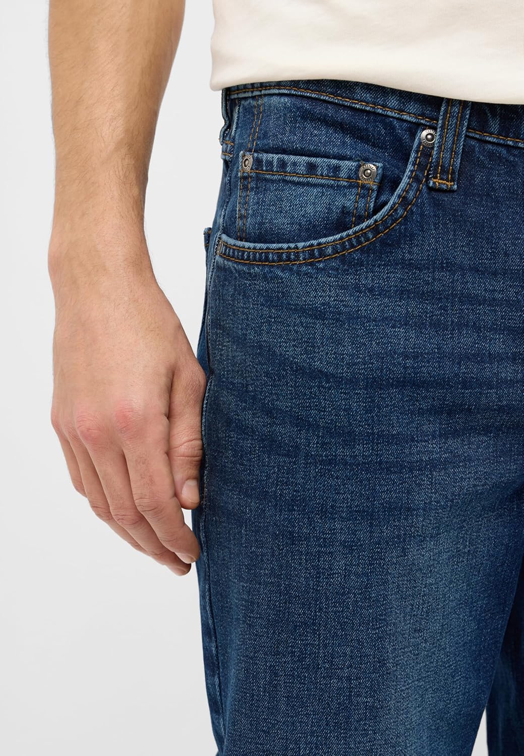 MUSTANG Jeans Herren Stretch Big Sur Regular Fit Jeanshose Hose Denim Blau Schwarz 30 31 32 33 34 36