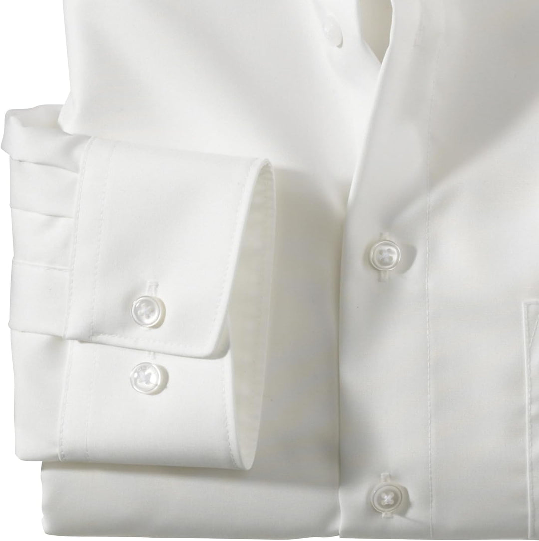 OLYMP Herren Businesshemd Langarm Luxor,Einfarbig,Comfort fit,New Kent 39 Beige 21, 39 Beige 21