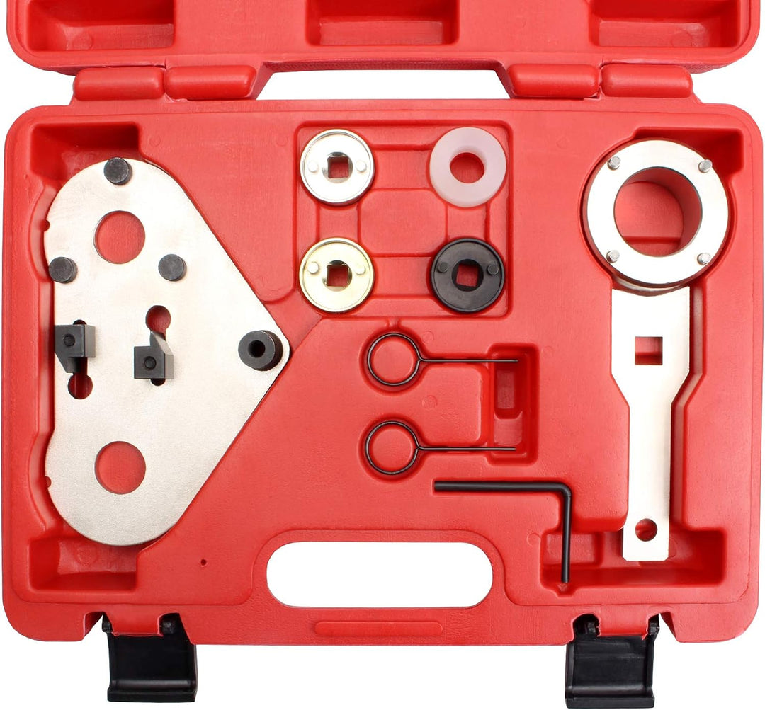 CCLIFE Motor Einstellwerkzeug Arretierwerkzeug Steuerzeiten Werkzeug Kompatibel mit VAG VW Audi 1.8