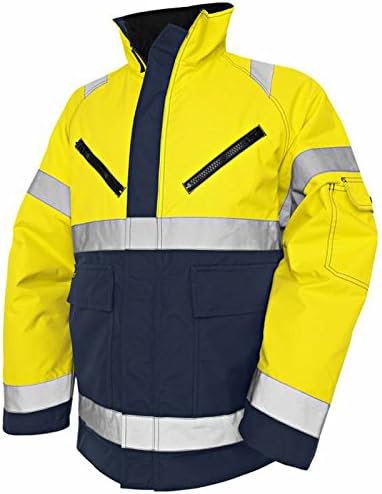 Blakläder 482719773389 x S High Schrauben Jacke Winter Klasse 3 Grösse XS Gelb/Marineblau Blau