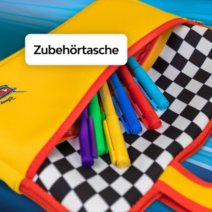 Pebble Gear Disney Pixar Cars Kids Tablet-Tasche & Kopfhörer, kindersichere Lautstärkebeschränkung,