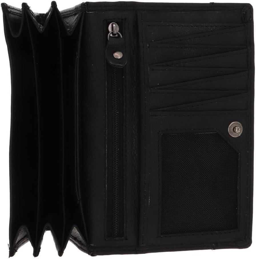 MUSTANG Udine Long Wallet Black