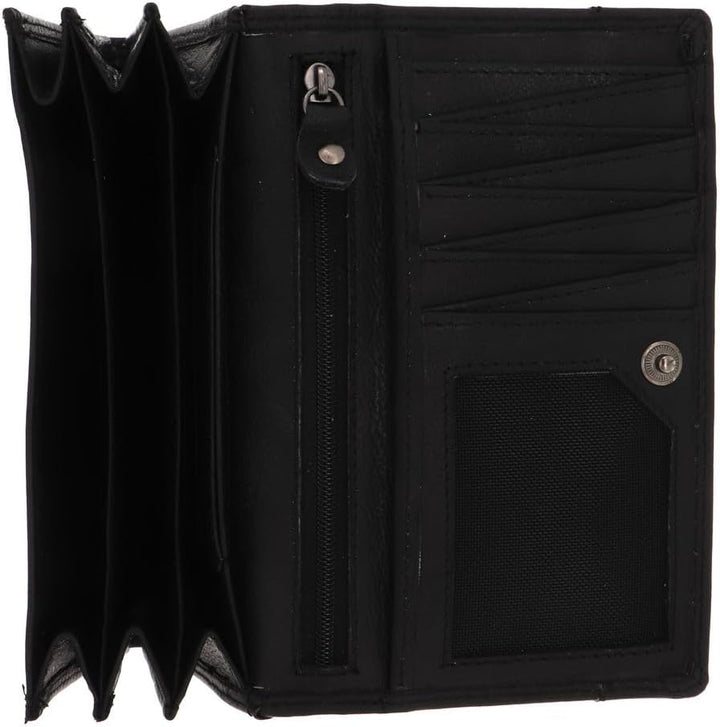MUSTANG Udine Long Wallet Black