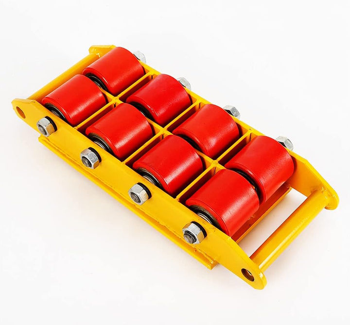 BJTDLLX 8T Transportfahrwerk Transportrollen 17600 lbs Schwerlastrolle Industrie Schwer Tank Panzerr