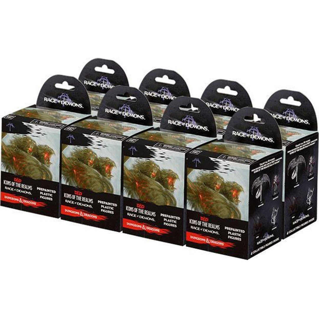 WizKids D&D - Icons of The Realms: Rage of Demons Booster Brick (8) | DnD Miniaturen