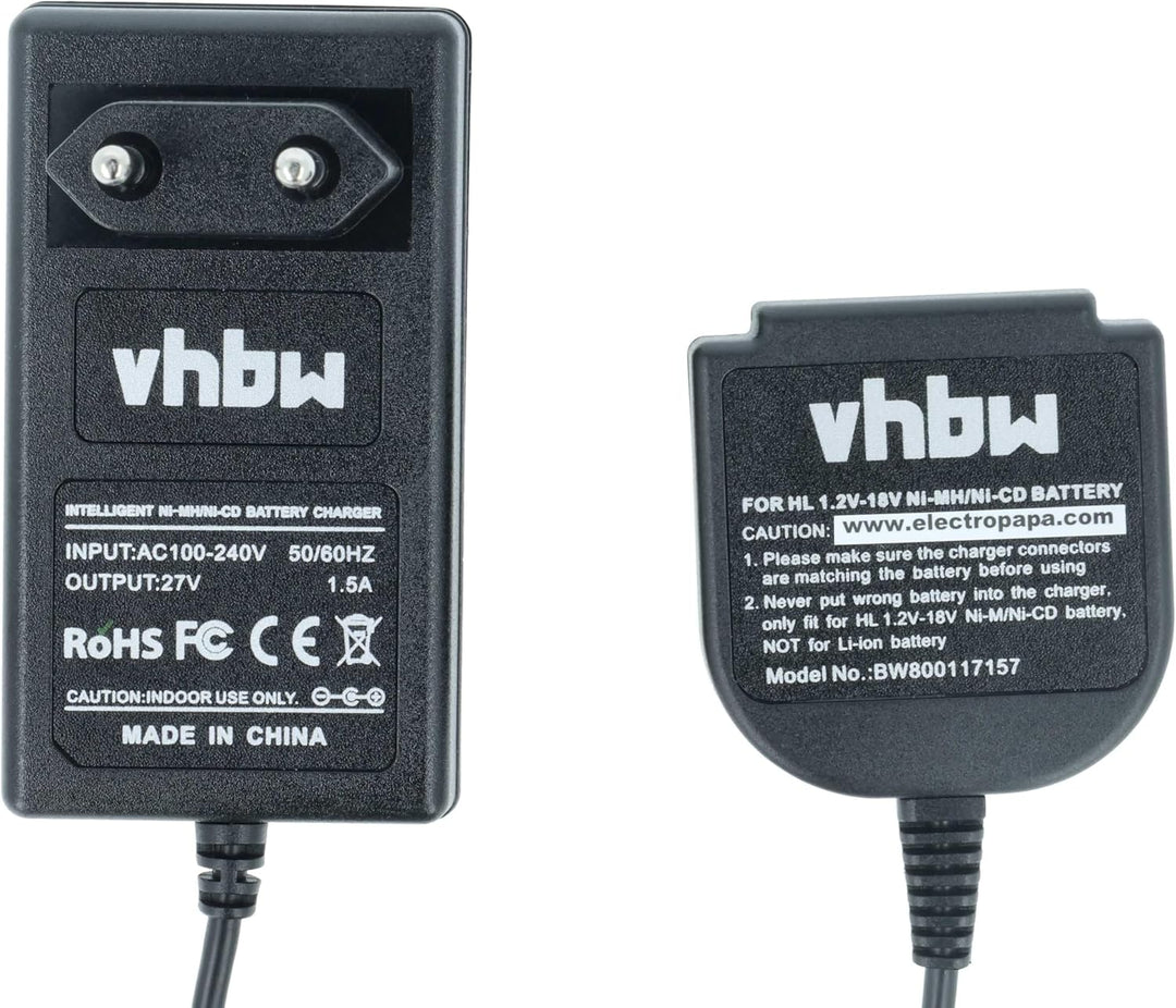 vhbw Ladegerät kompatibel mit Hilti 315078, 334584, SBP10, SFB121, SFB126, SBP12, SFB125, 00315082,